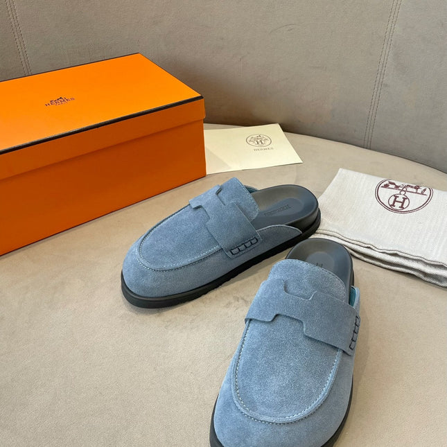 G0 MULE SKY SUEDE