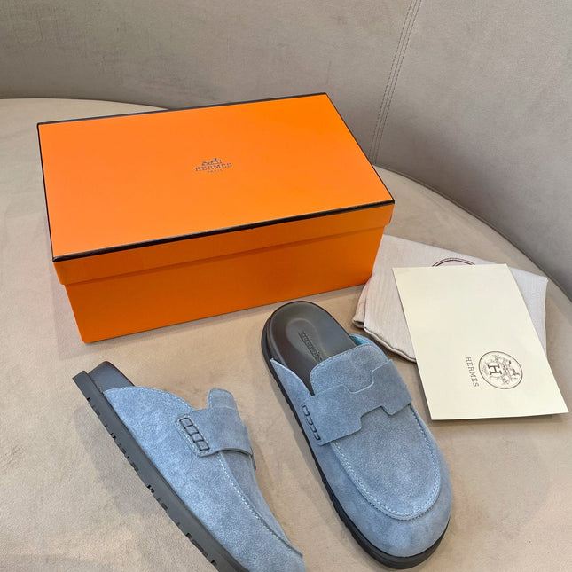 G0 MULE SKY SUEDE