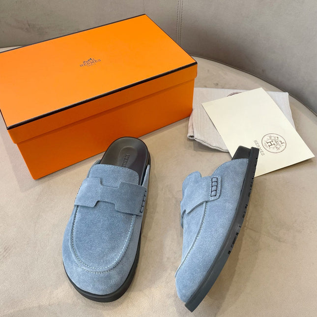 G0 MULE SKY SUEDE