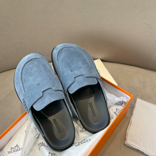 G0 MULE SKY SUEDE