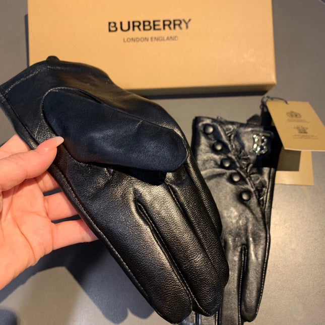 GLOVES IN BLACK LAMBSKIN 753286