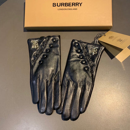 GLOVES IN BLACK LAMBSKIN 753286