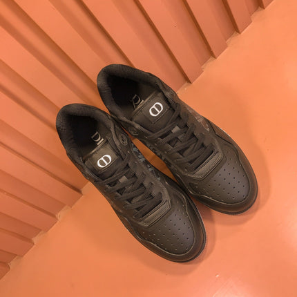CD B27 LOW-TOP SNEAKER BLACK MESH CALFSKIN