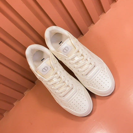 CD B27 LOW-TOP SNEAKER WHITE MESH CALFSKIN