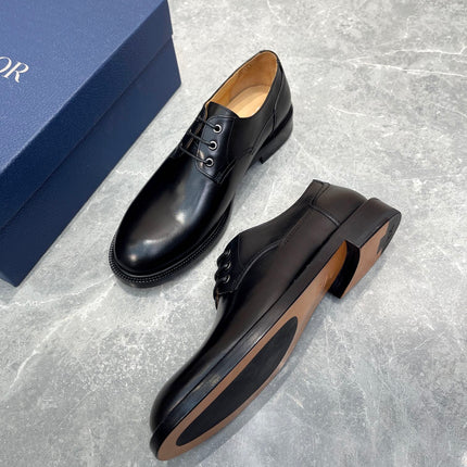 CD HOMME LOAFER BLACK CALFSKIN