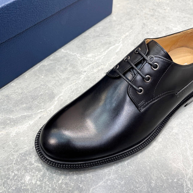 CD HOMME LOAFER BLACK CALFSKIN