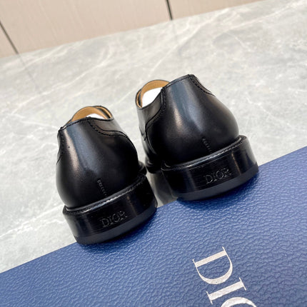 CD HOMME LOAFER BLACK CALFSKIN
