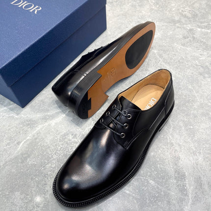 CD HOMME LOAFER BLACK CALFSKIN