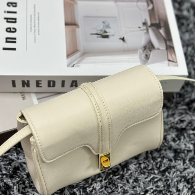 CLASSIC MINI 18 WHITE CALFSKIN