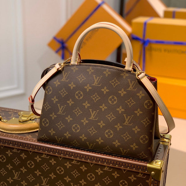 PETIS PALAIS 29 BROWN MONOGRAM CANVAS