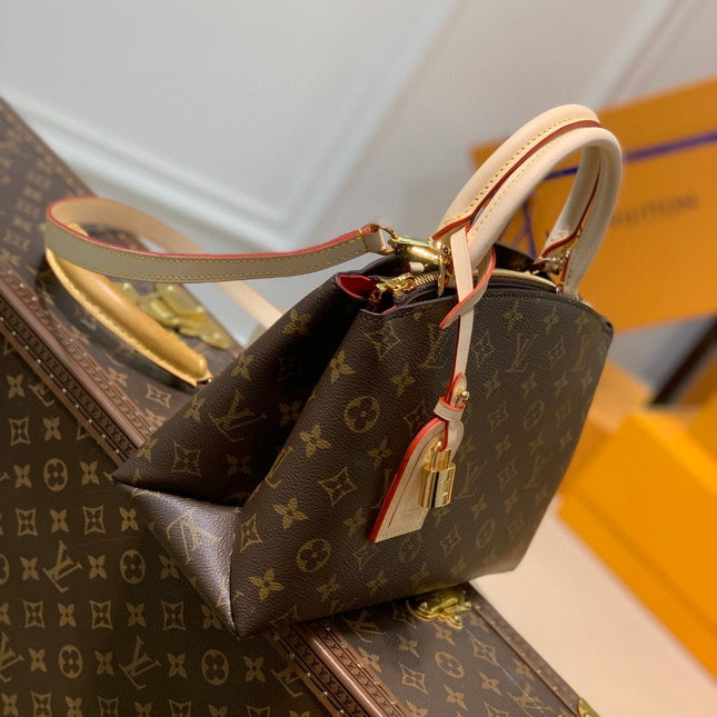 PETIS PALAIS 29 BROWN MONOGRAM CANVAS