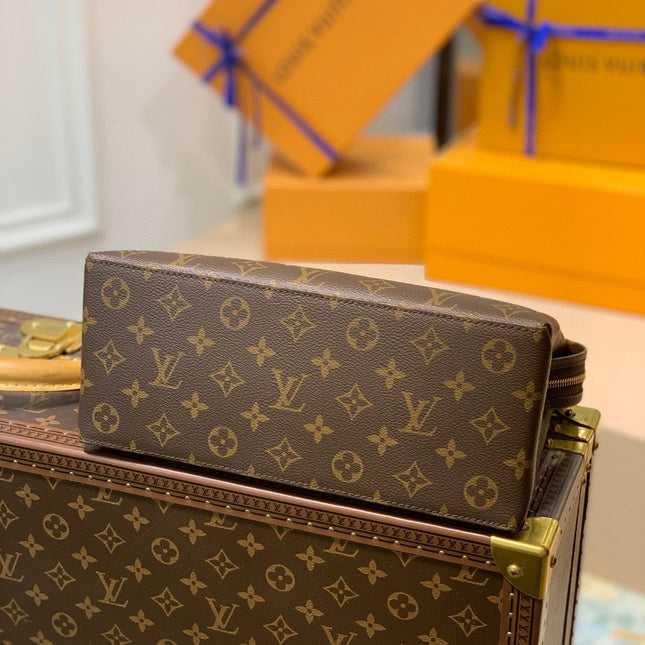 PETIS PALAIS 29 BROWN MONOGRAM CANVAS