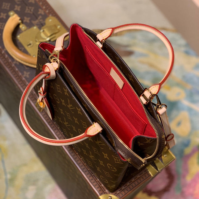 PETIS PALAIS 29 BROWN MONOGRAM CANVAS