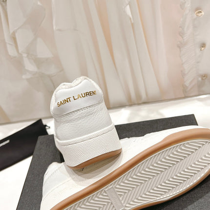 SL SL/61 SNEAKERS WHITE PERFORATED CALFSKIN