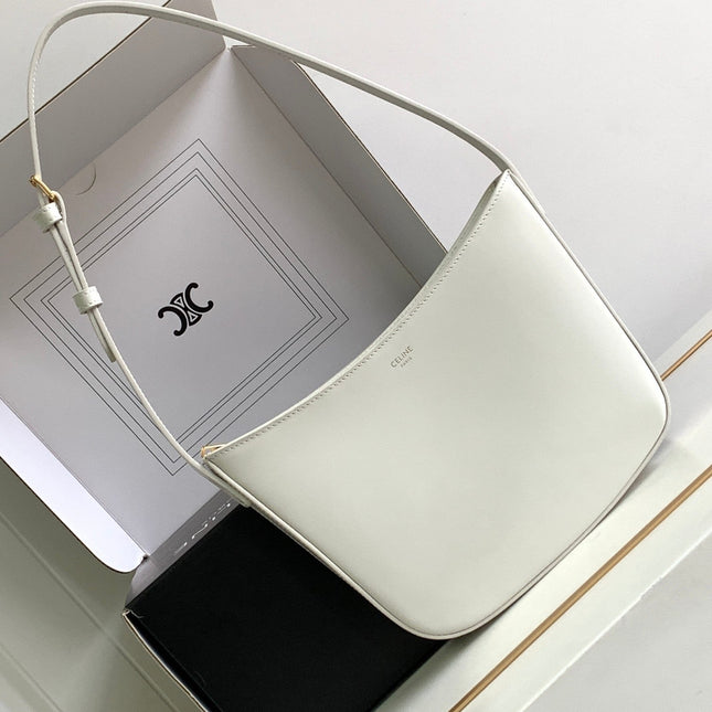 CROQUE 18 GLOSSY CALFSKIN WHITE
