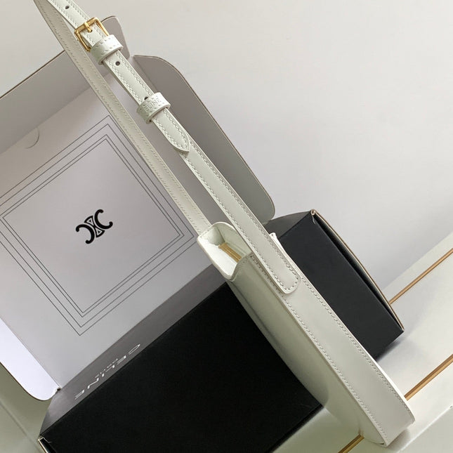 CROQUE 18 GLOSSY CALFSKIN WHITE