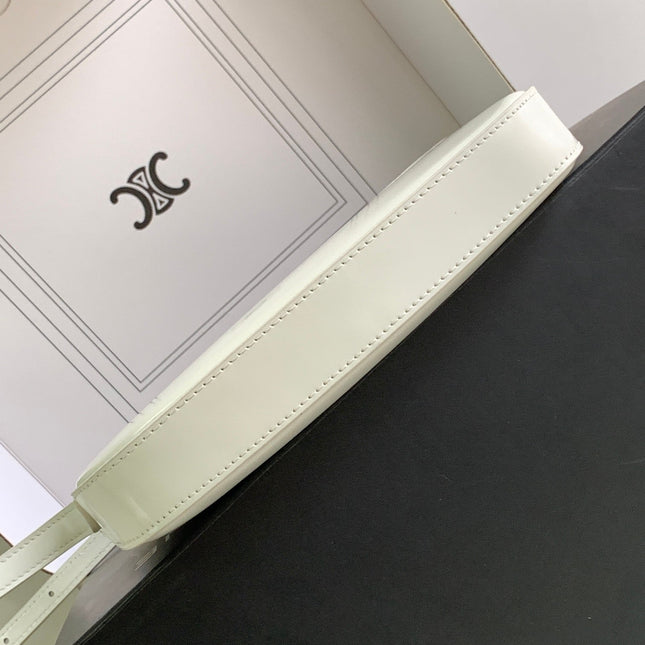 CROQUE 18 GLOSSY CALFSKIN WHITE