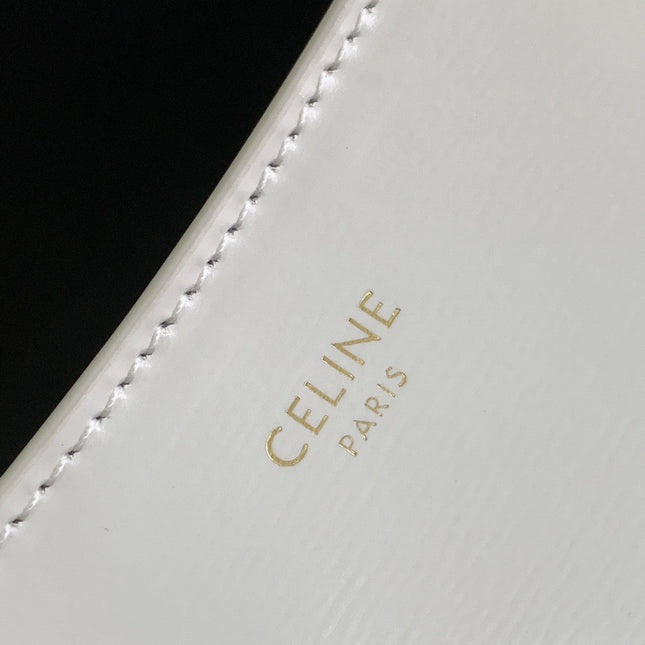 CROQUE 18 GLOSSY CALFSKIN WHITE