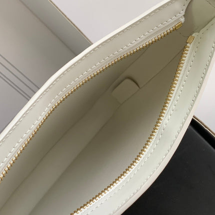 CROQUE 18 GLOSSY CALFSKIN WHITE