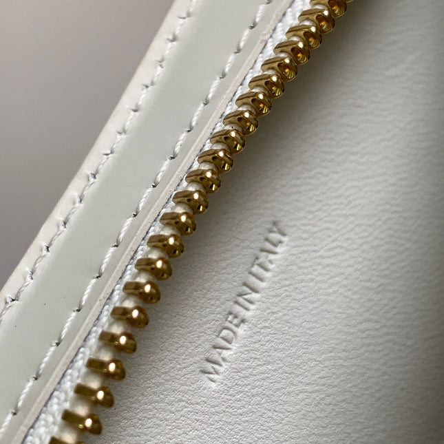 CROQUE 18 GLOSSY CALFSKIN WHITE