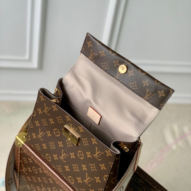 CLUNY BB 28 IN BROWN MONOGRAM CANVAS