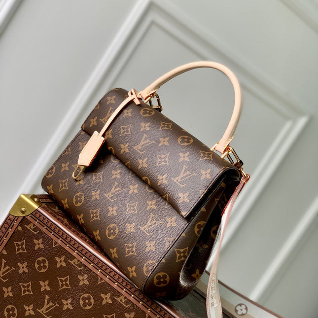 CLUNY BB 28 IN BROWN MONOGRAM CANVAS