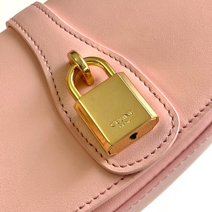 MINI TABOU CLUTCH 18 CALFSKIN SAKURA PINK