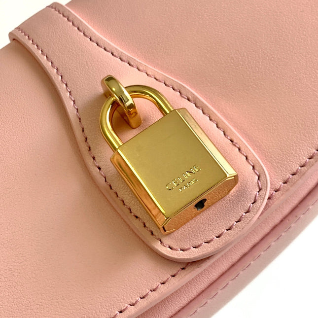 MINI TABOU CLUTCH 18 CALFSKIN SAKURA PINK