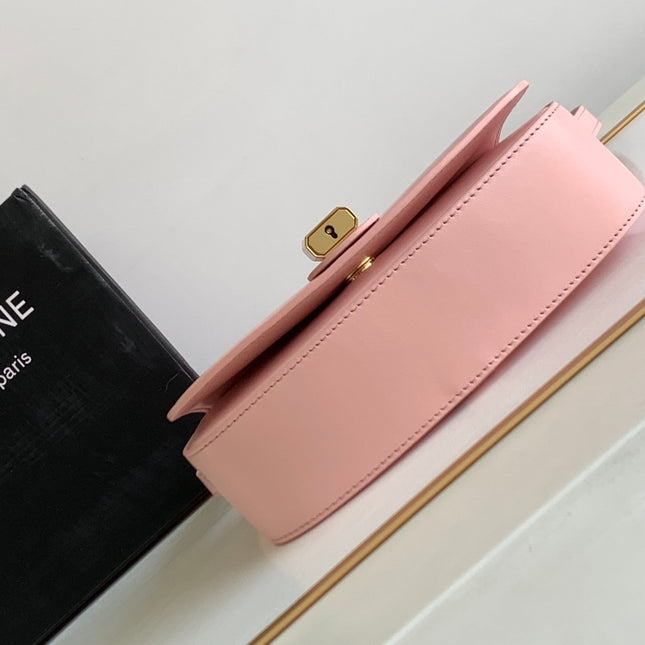 MINI TABOU CLUTCH 18 CALFSKIN SAKURA PINK