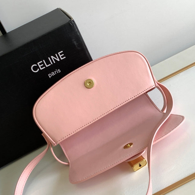 MINI TABOU CLUTCH 18 CALFSKIN SAKURA PINK