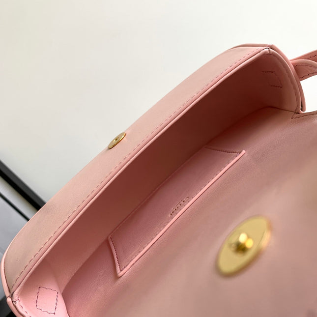 MINI TABOU CLUTCH 18 CALFSKIN SAKURA PINK