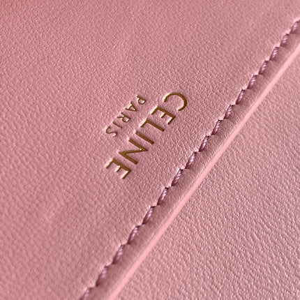 MINI TABOU CLUTCH 18 CALFSKIN SAKURA PINK