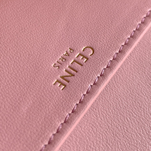 MINI TABOU CLUTCH 18 CALFSKIN SAKURA PINK