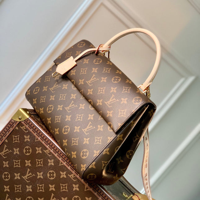 CLUNY MM 33 IN BROWN MONOGRAM CANVAS