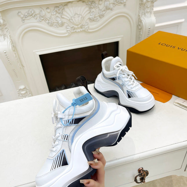 LV ARCHLIGHT 2.0 PLATFORM SNEAKER IN COLORFUL MIX OF MATERIALS 991810