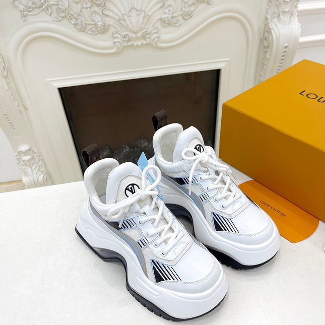 LV ARCHLIGHT 2.0 PLATFORM SNEAKER IN COLORFUL MIX OF MATERIALS 991810
