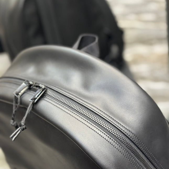 BACKPACK 37 IN ECHO GRAY CALFSKIN