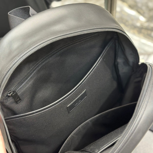 BACKPACK 37 IN ECHO GRAY CALFSKIN
