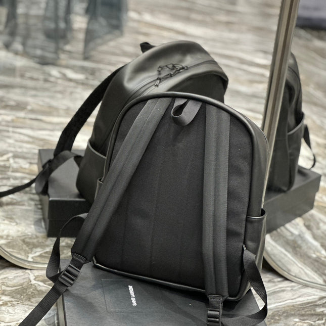BACKPACK 37 IN ECHO GRAY CALFSKIN