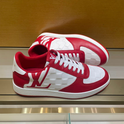 LV RIVOLI SNEAKER MEN RED WHITE