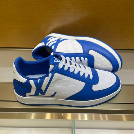 LV RIVOLI SNEAKER MEN BLUE WHITE
