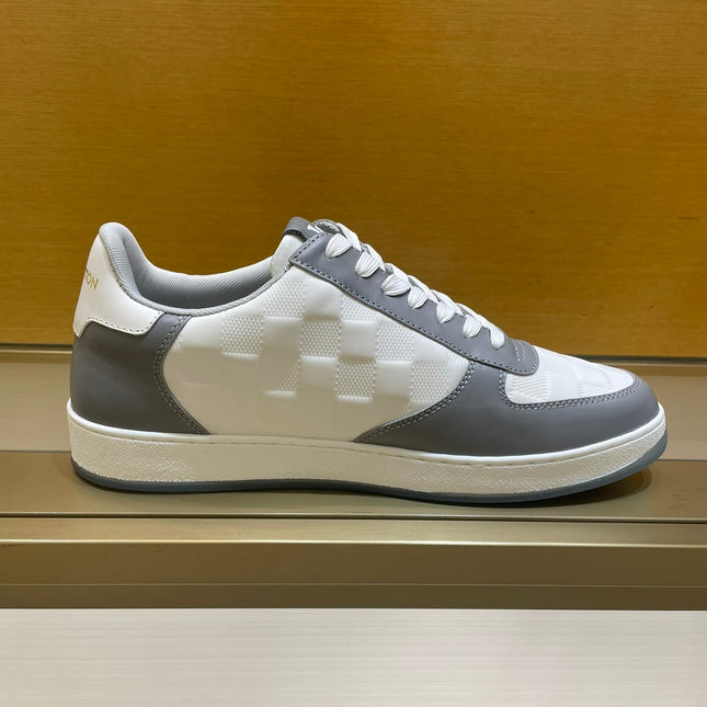 LV RIVOLI SNEAKER MEN GREY WHITE