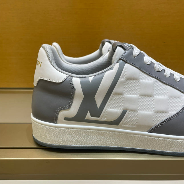 LV RIVOLI SNEAKER MEN GREY WHITE