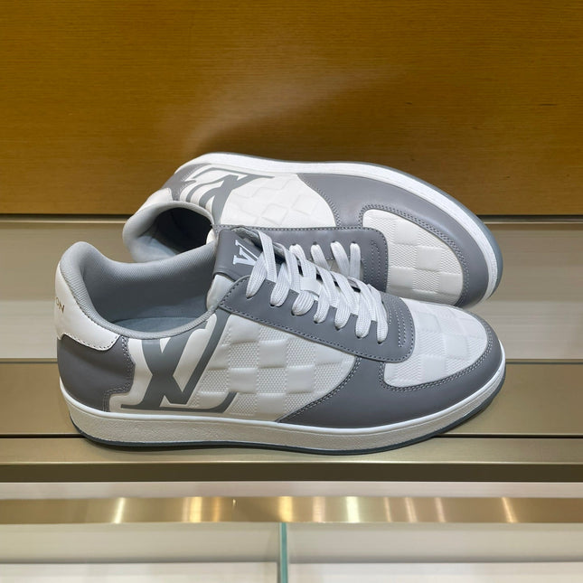 LV RIVOLI SNEAKER MEN GREY WHITE