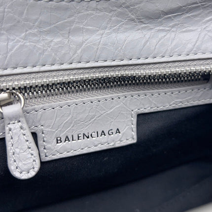 NEO CAGOLE 26 IN GREY LAMBSKIN