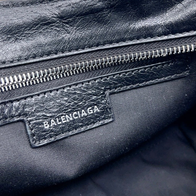 NEO CAGOLE 26 IN BLACK LAMBSKIN