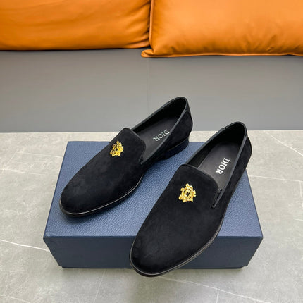 CD SPARROW LOAFER BLACK SUEDE