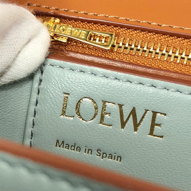 LOE GOYA BAG 23 IN WARM DESERT SILK CALFSKIN