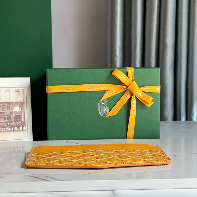 INSERT LOUISE 21 IN YELLOW GOYARDINE CANVAS