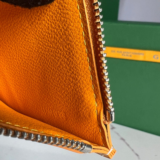 INSERT LOUISE 21 IN YELLOW GOYARDINE CANVAS